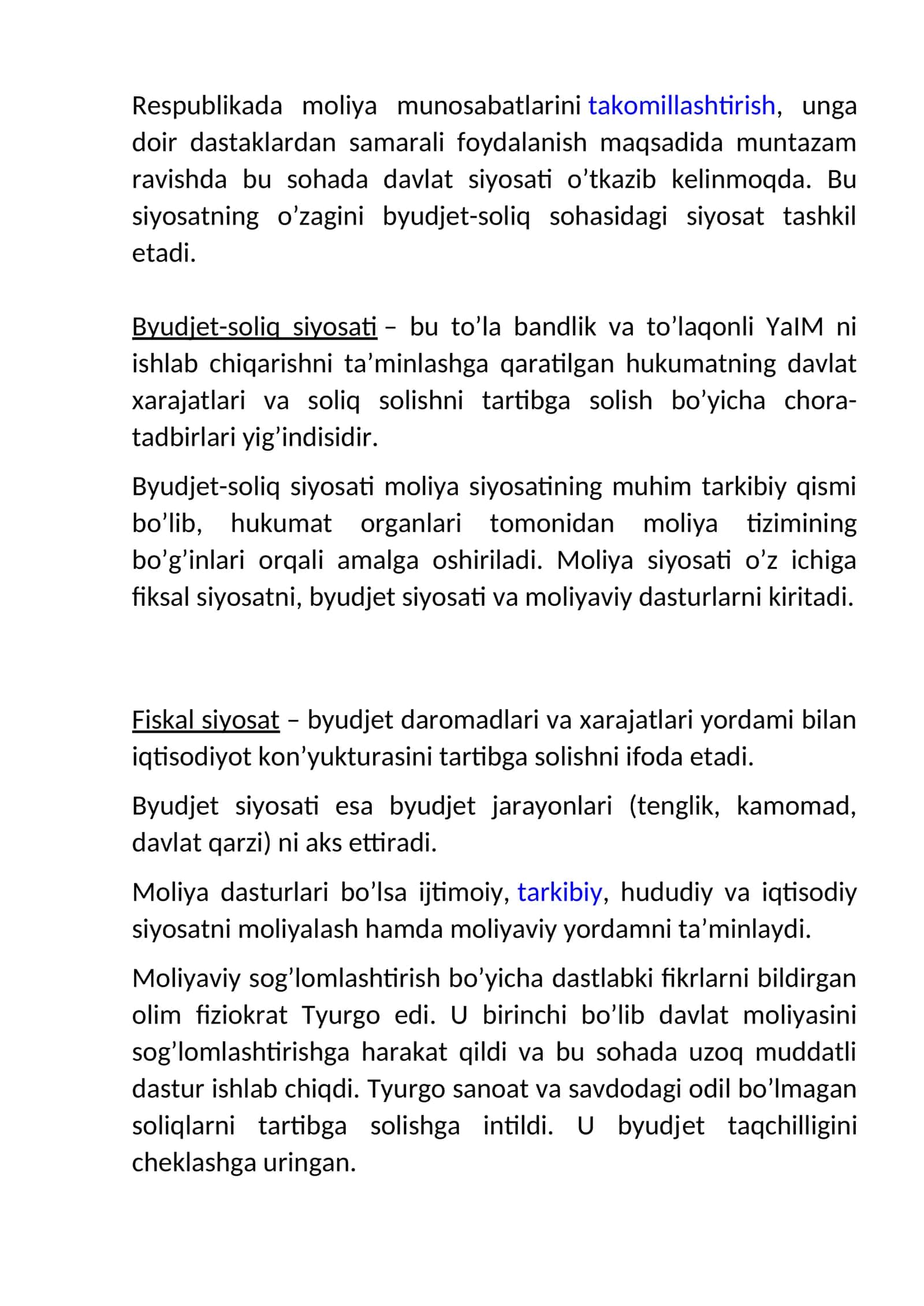Byudjеt-soliq siyosati 1