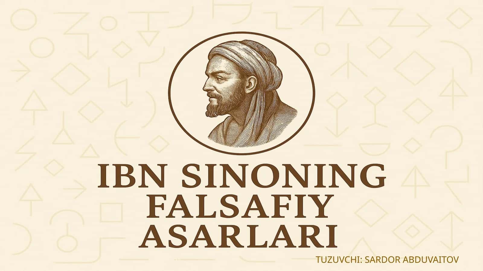 Abu Ali ibn Sino Hayoti 1