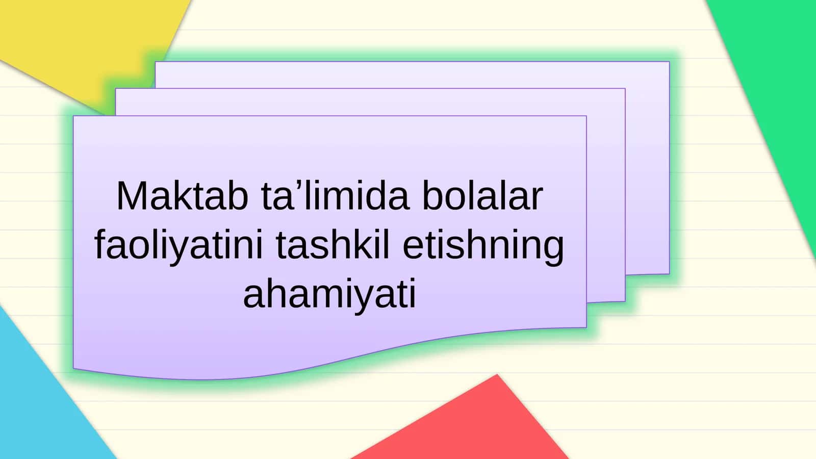 Maktabtaʼlimidabolalarfaoliyatinitashkiletishningahamiyati 1