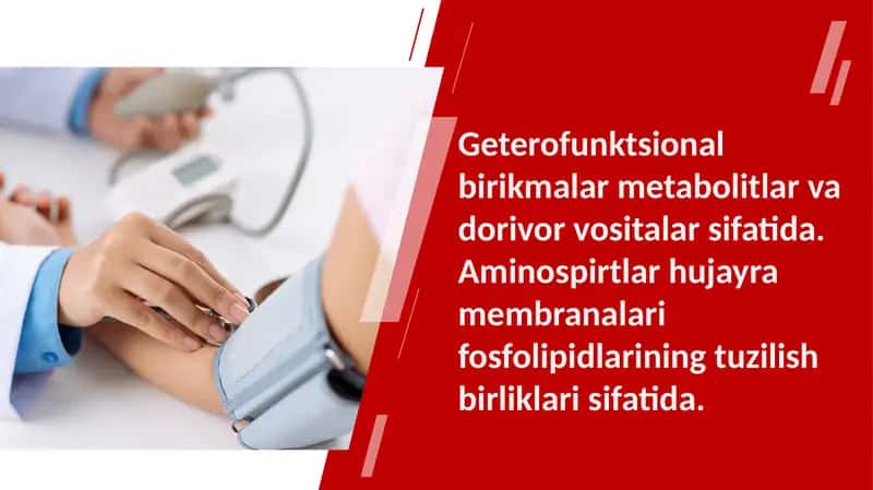 Metabolizm haqida umumiy tushunchalar, biokimyo, tibbiy kimyo 1