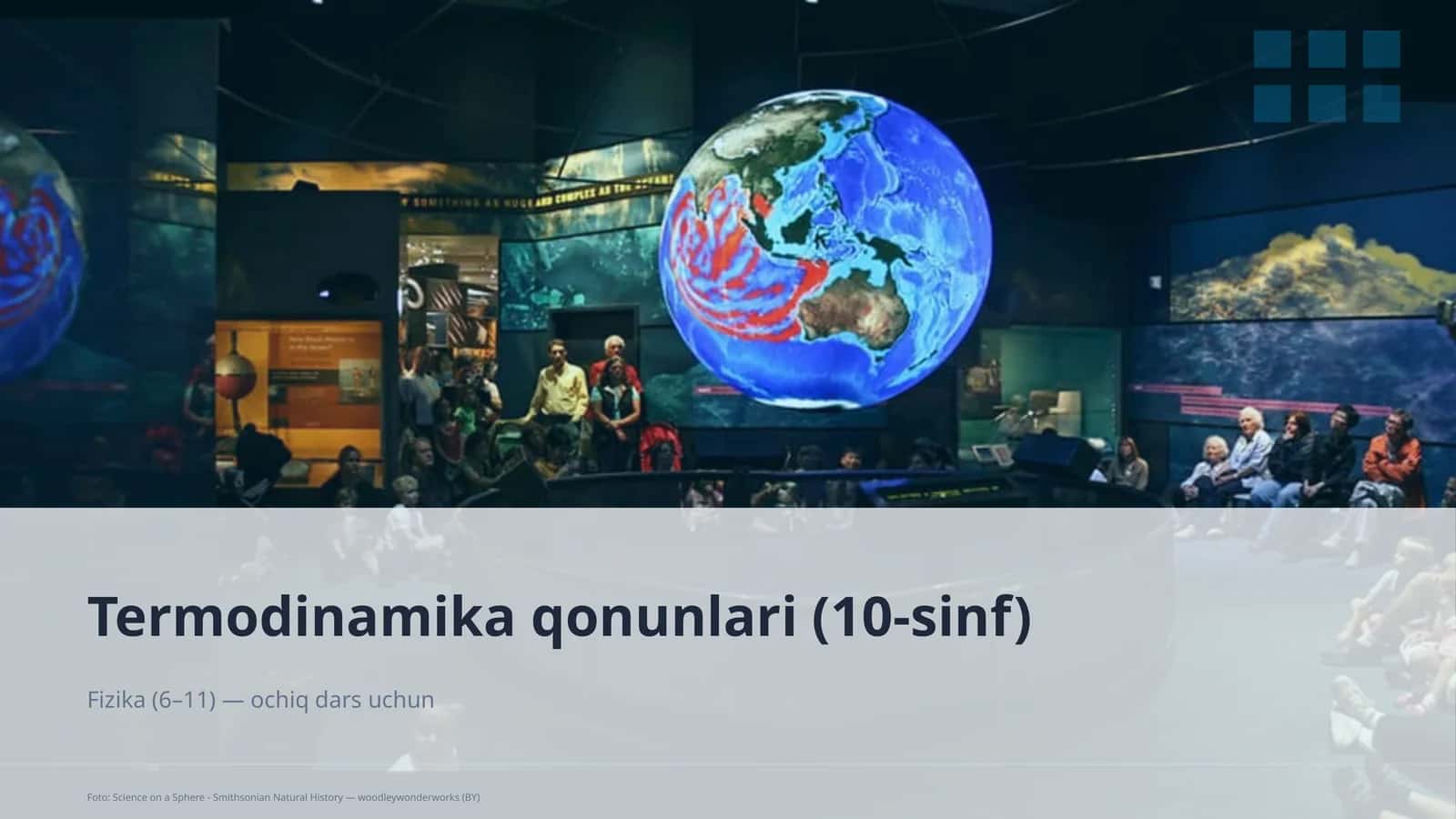 Termodinamika qonunlari (10-sinf) 1