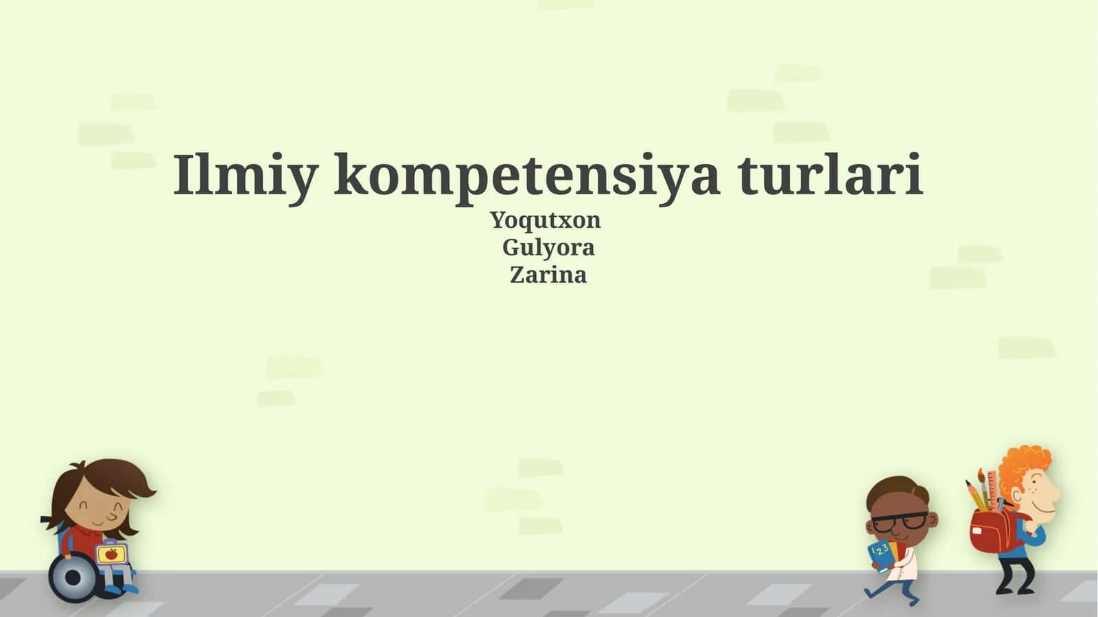 Ilmiy kompetensiya turlari 1