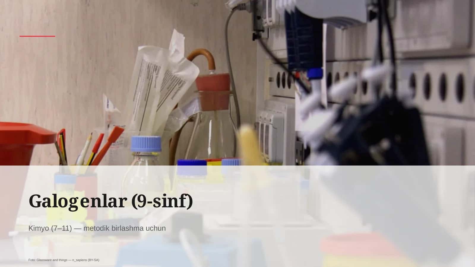 Galogenlar (9-sinf) 1