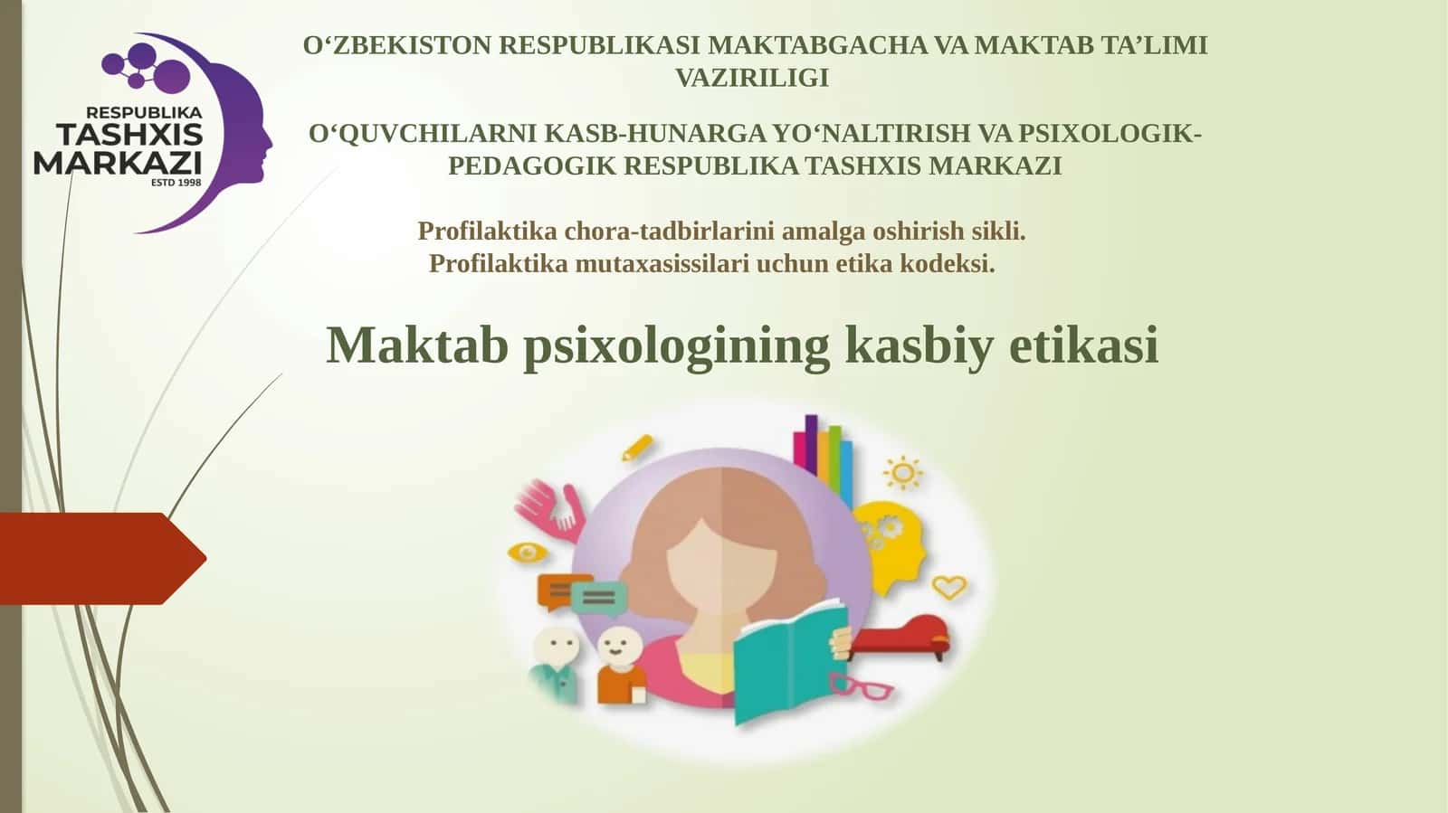 Maktab psixologining kasbiy etikasi 1