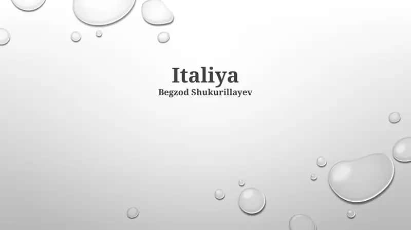 Italiya 1