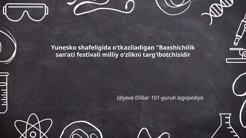 Baxshichilik San'ati Festivali 1