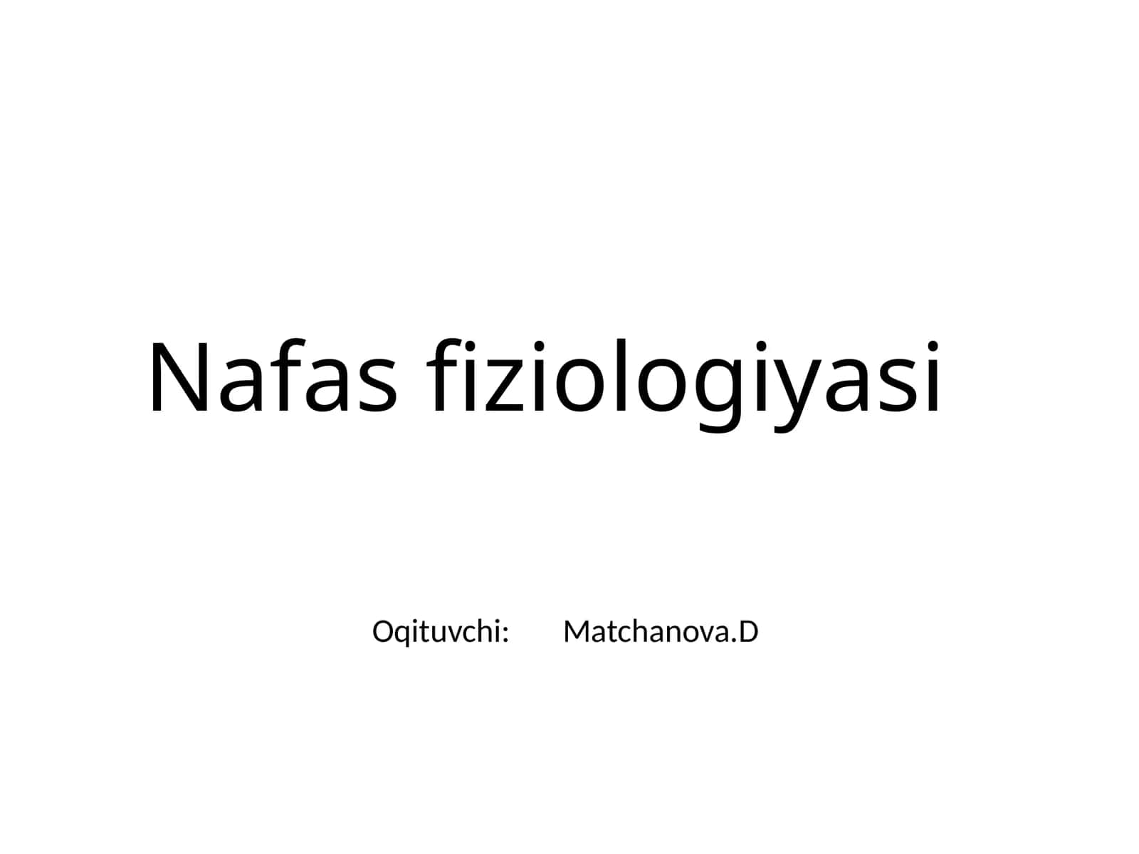 Nafasfiziologiyasi 1