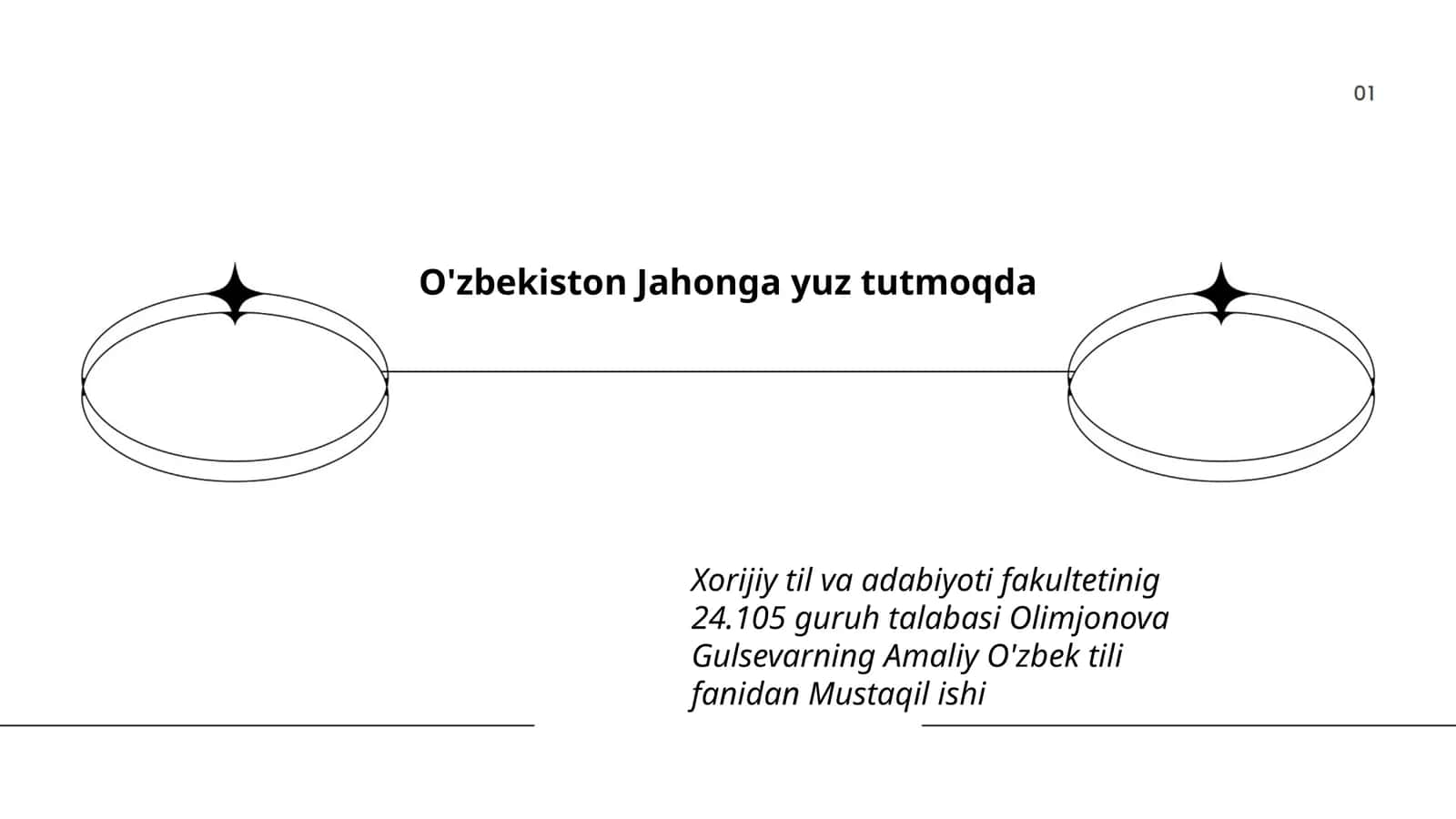 O'zbekiston Jahonga yuz tutmoqda 1