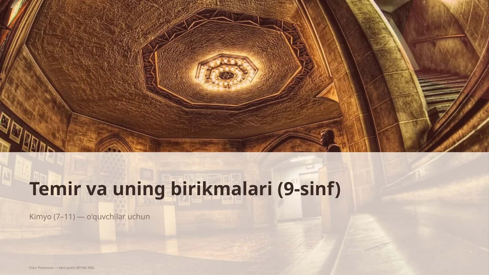 Kimyo (7–11) — o'quvchilar uchun 1