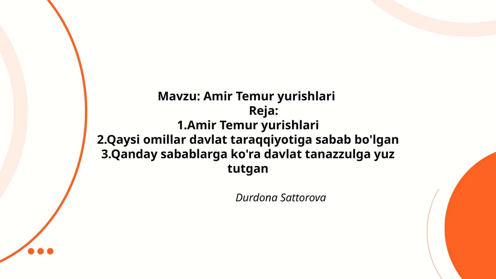 Amir Temur yurishlari 1