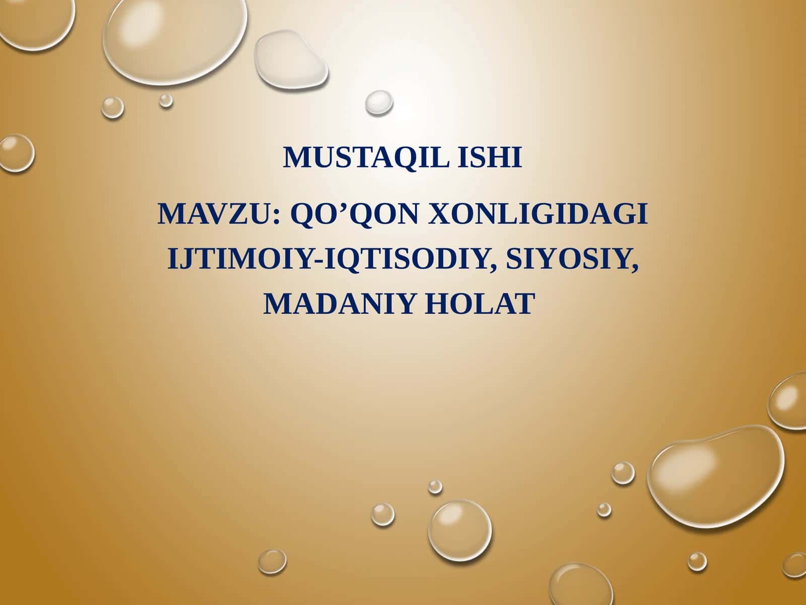 Qo’qon xonligidagi ijtimoiy-iqtisodiy, siyosiy, madaniy holat 1