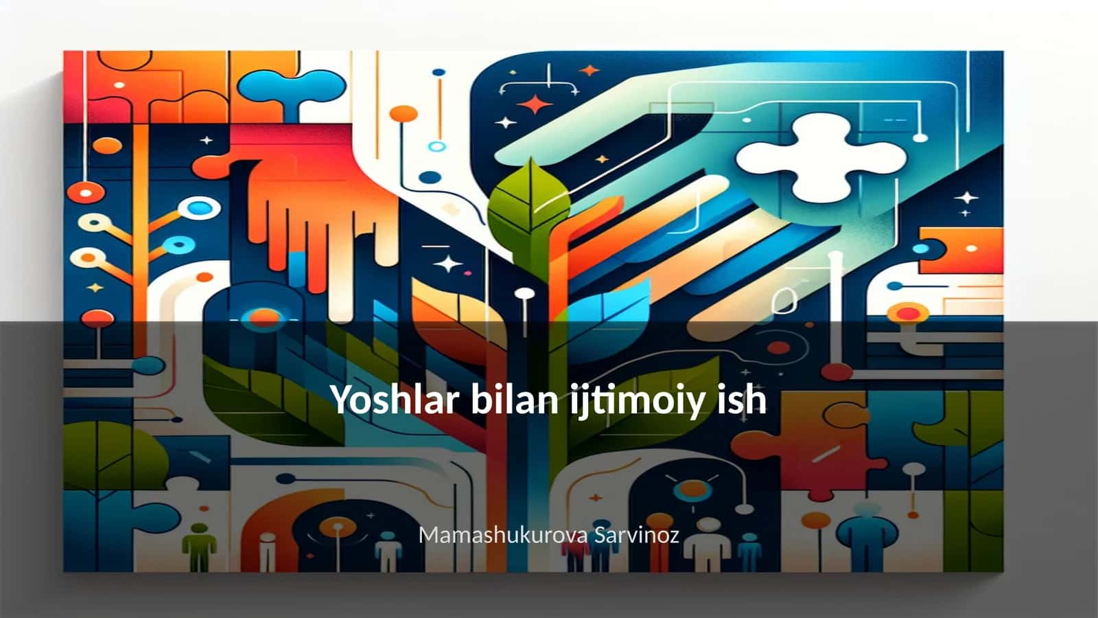 Yoshlar bilan ijtimoiy ish 1