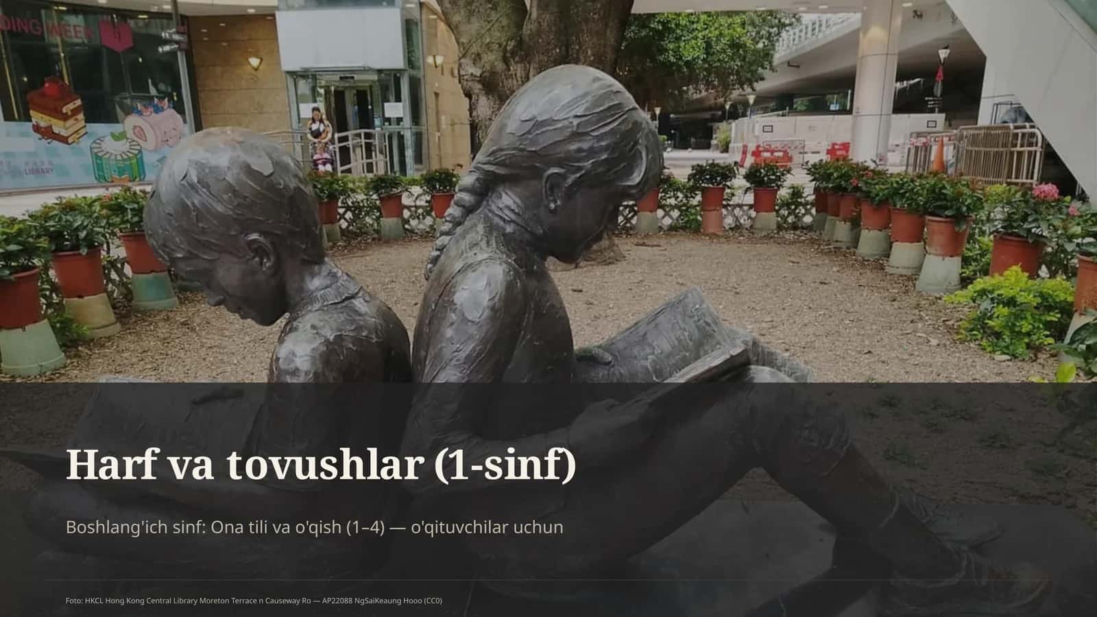 Harf va tovushlar (1-sinf) 1