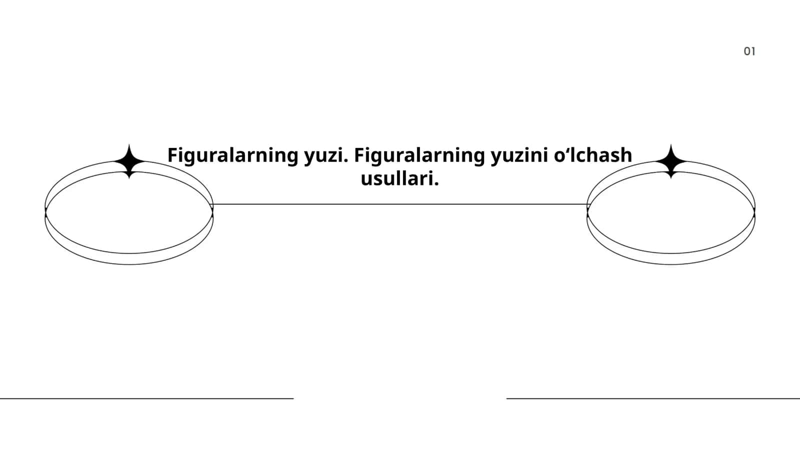 Figuralarning yuzi. Figuralarning yuzini oʻlchash usullari 1