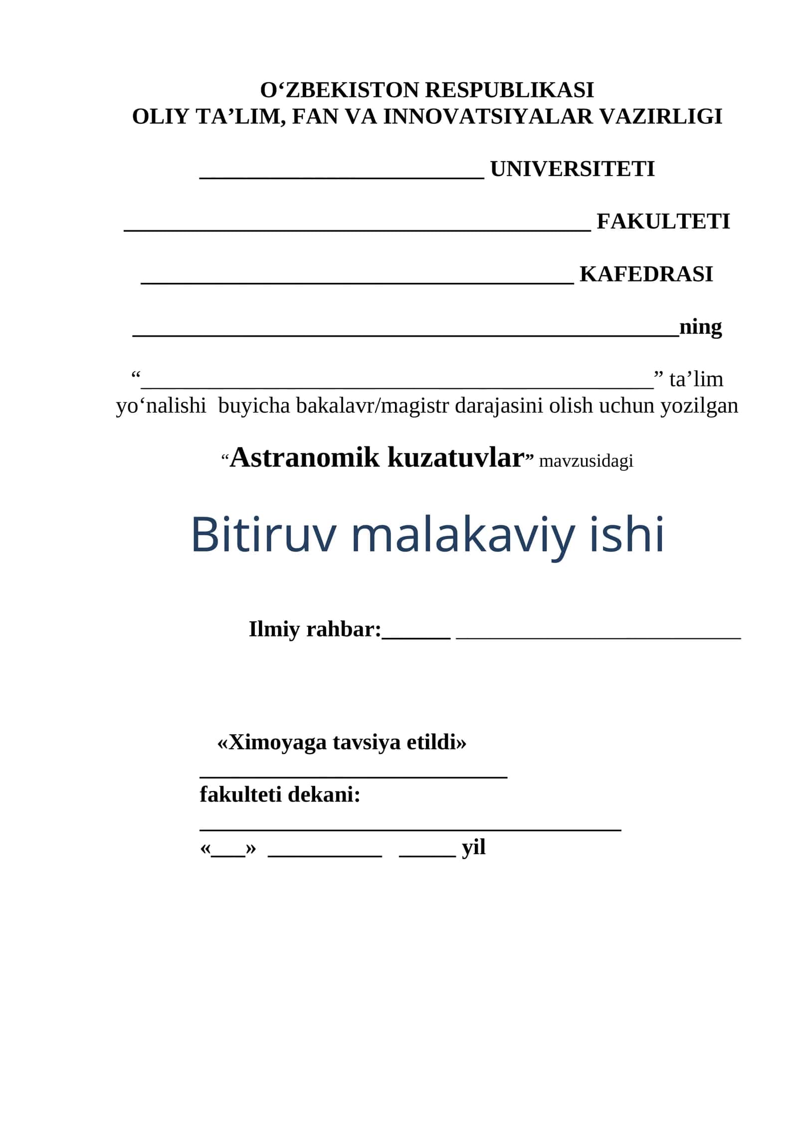 Astranomik kuzatuvlar 1
