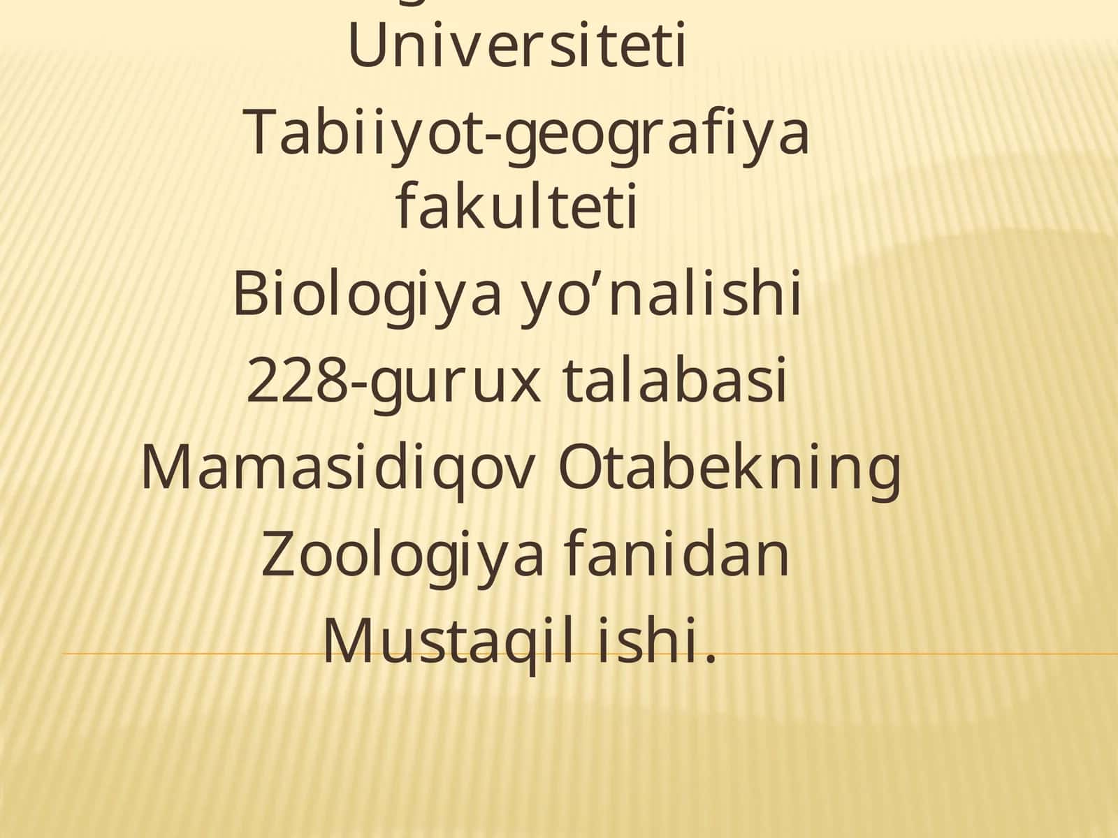 Qilchuvalchanglar sinfi 1