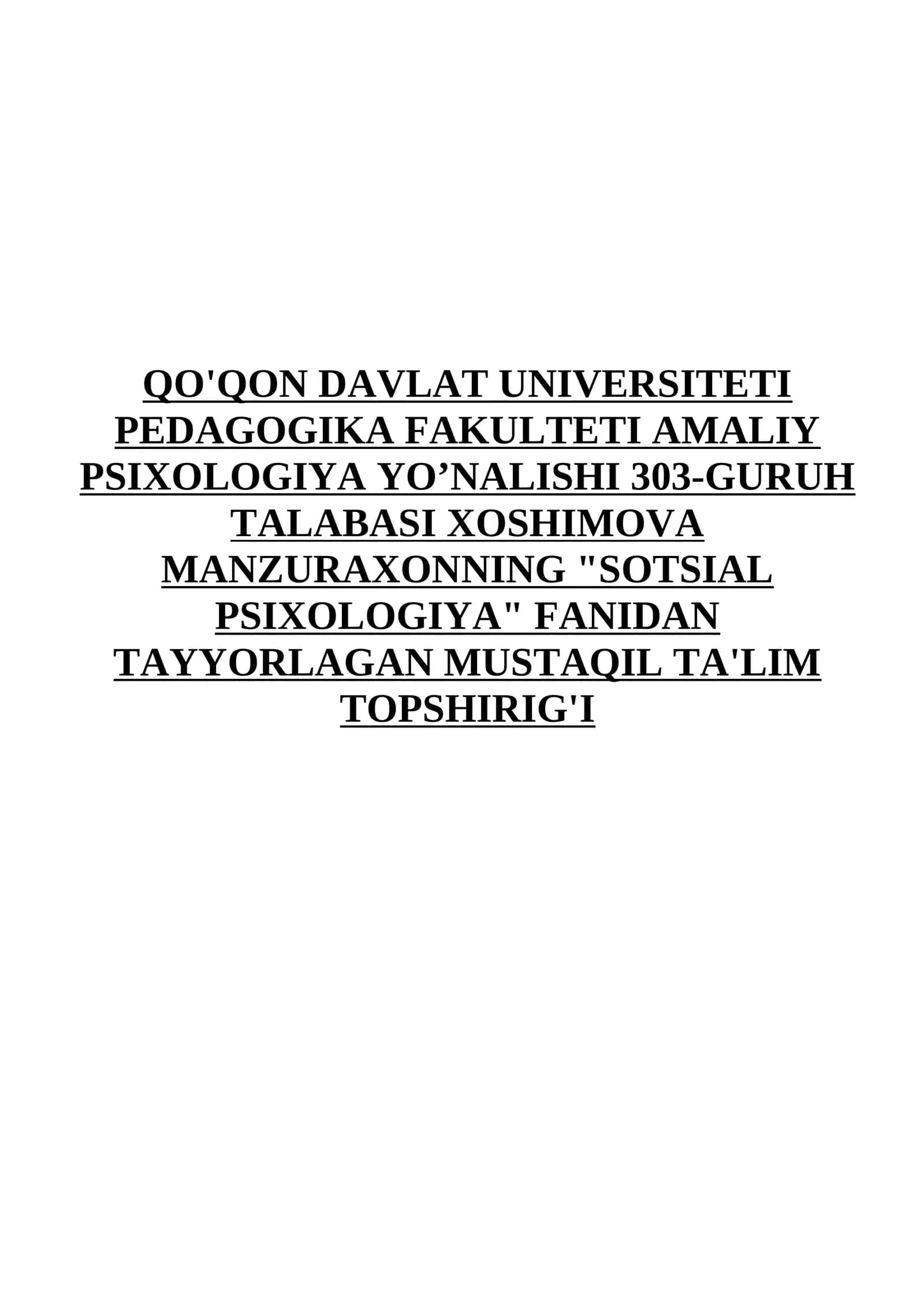 FAOL VA PASSIV TUYUSHNING ROLINI ANIQLASH METODIKASI 1