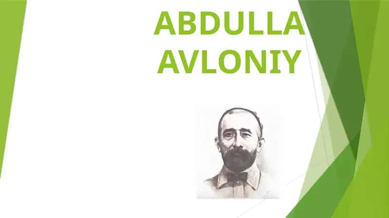 ABDULLA AVLONIY 1