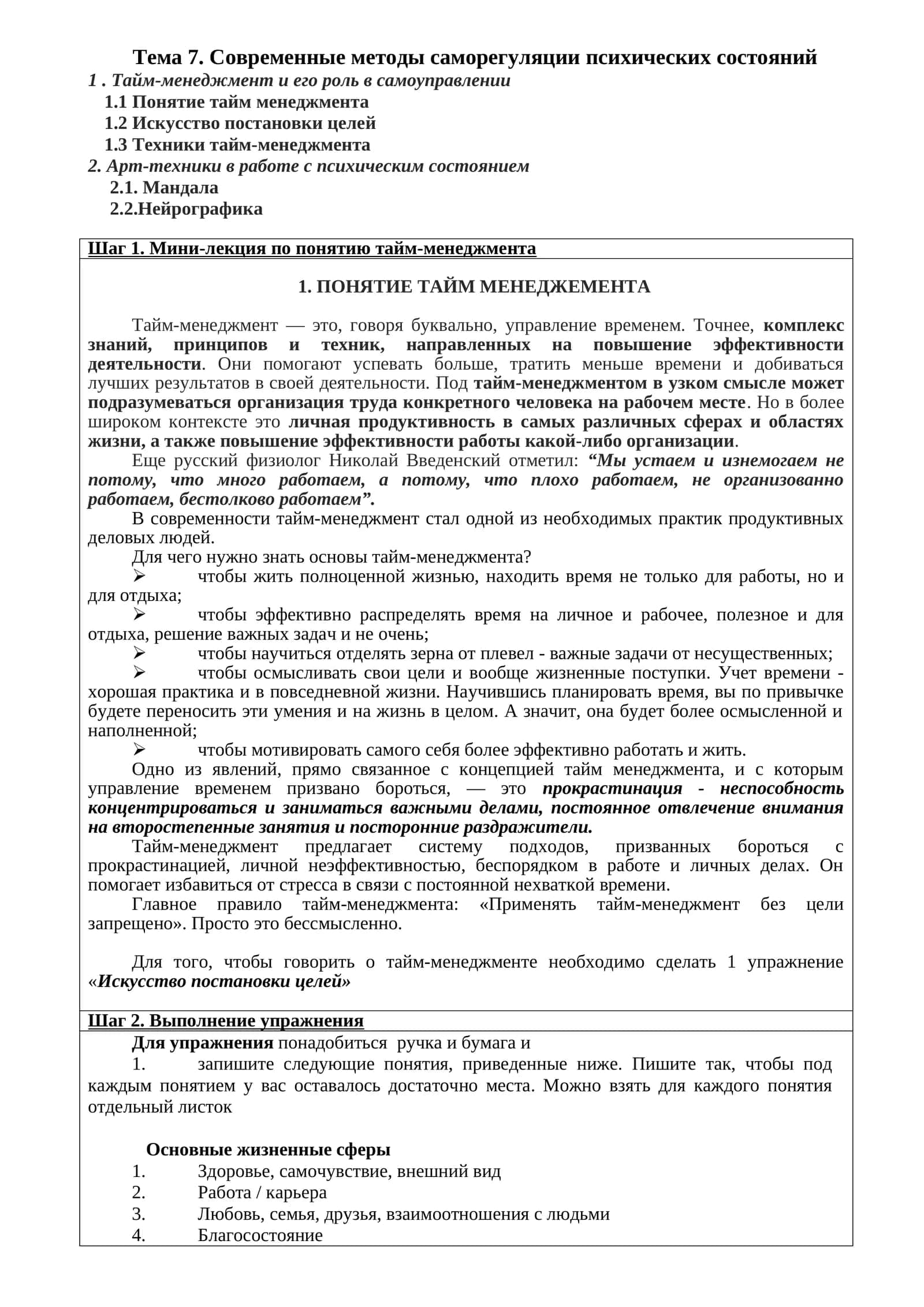 Современные методы саморегуляции психических состояний 1