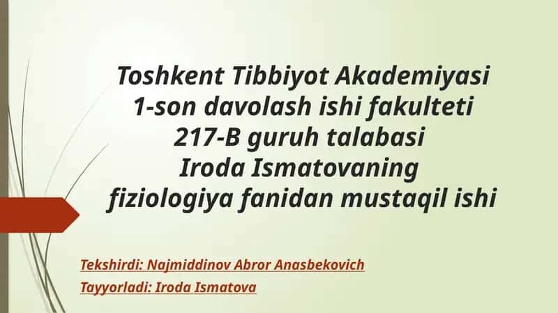 Sinapslarning turlimoddalargasezgirligi 1