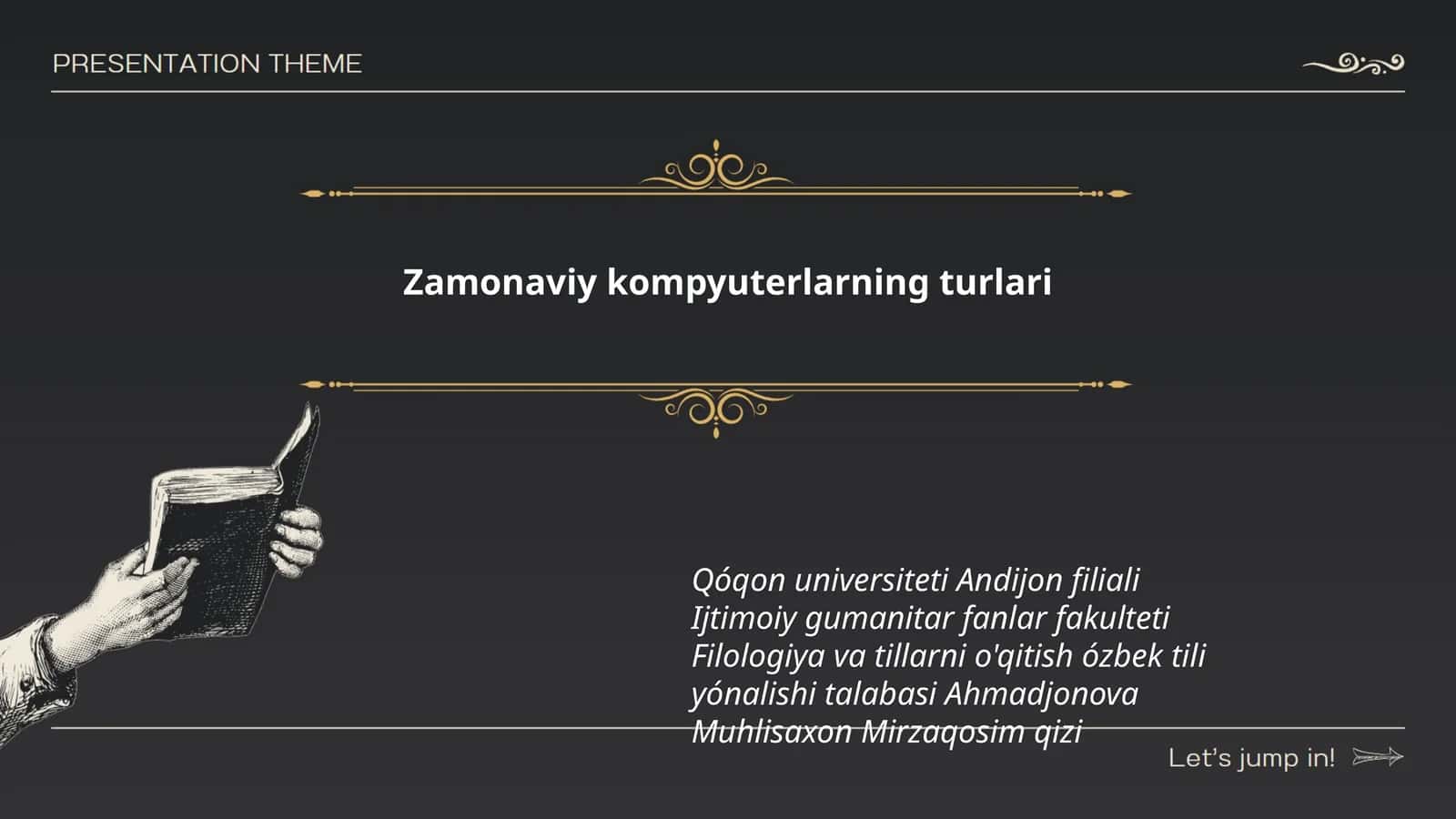 Zamonaviy kompyuterlarning turlari 1