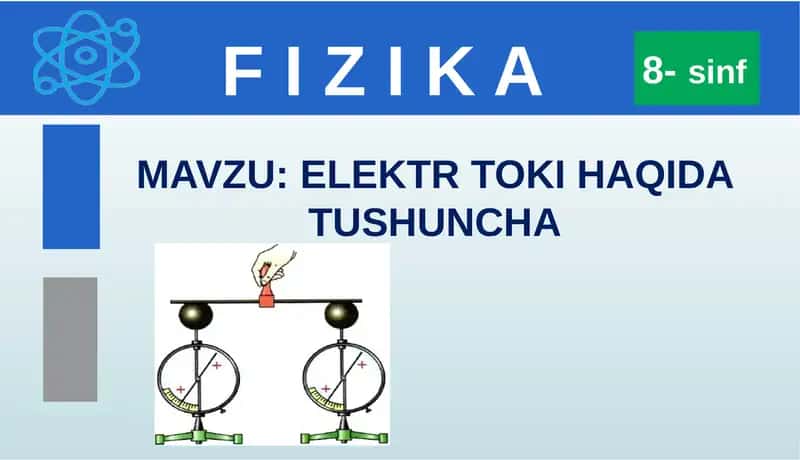Elektr toki haqida tushuncha 1