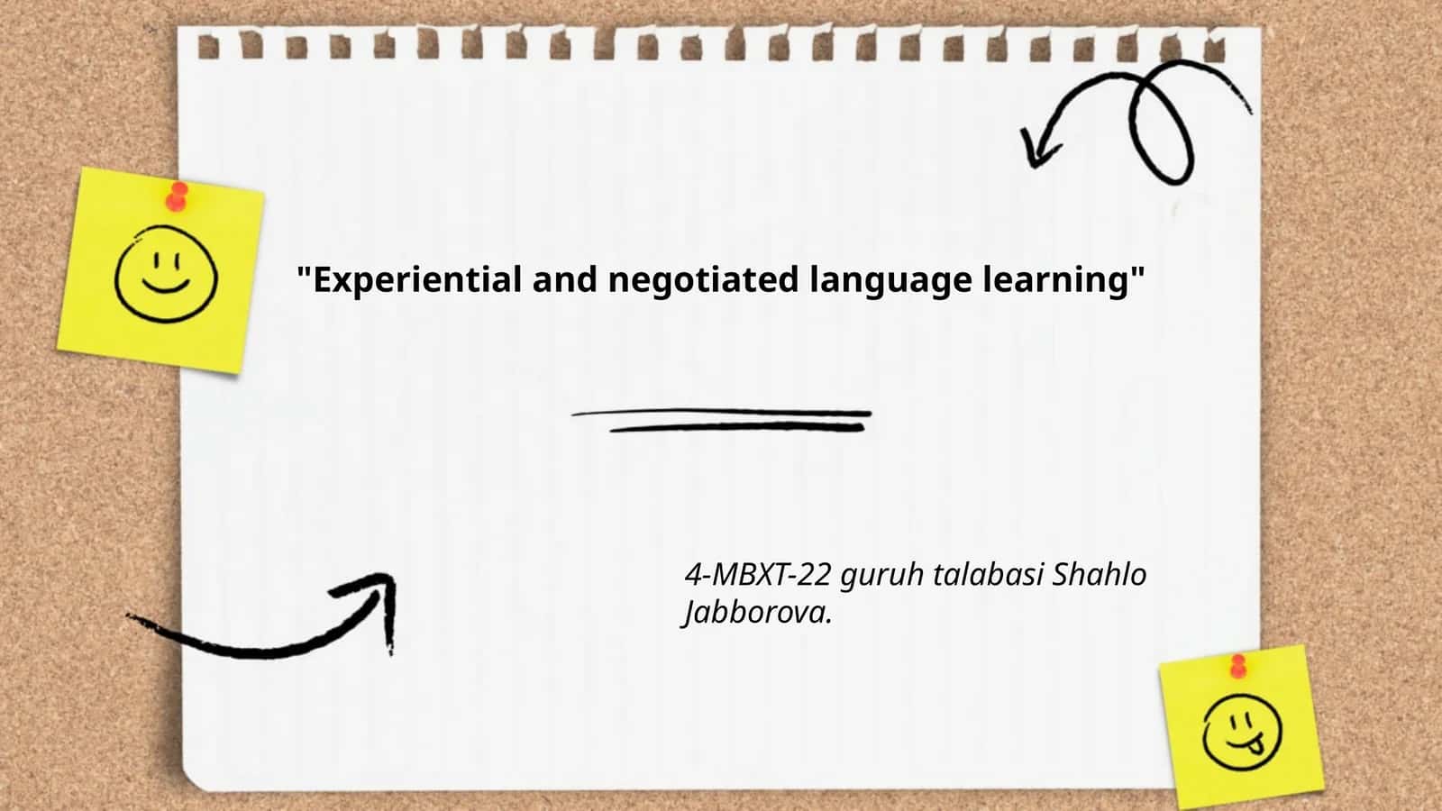 Task-Based Language Learning 1