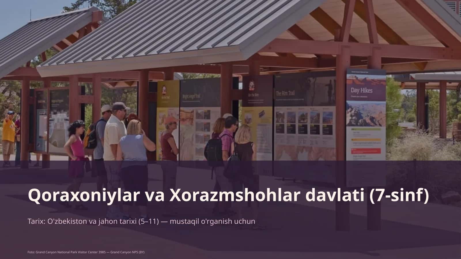 Qoraxoniylar va Xorazmshohlar davlati (7-sinf) 1