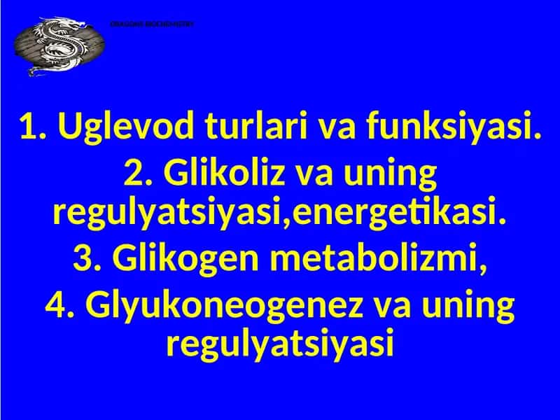 Uglevod turlari va funksiyasi 1