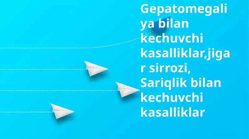 Gepatomegaliya, Jigar sirrozi va Sariqlik 1