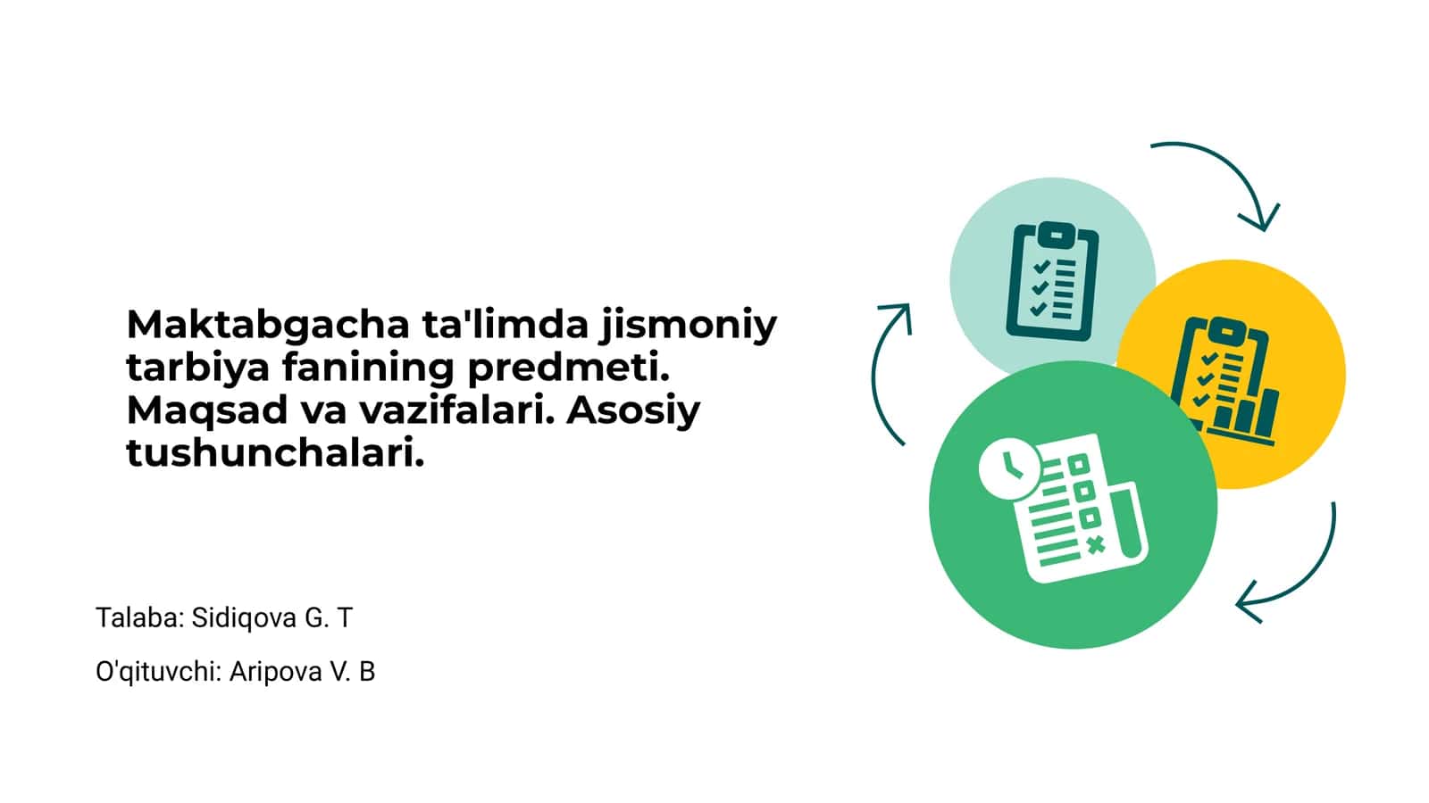 Jismoniy tarbiya fanining mazmuni 1