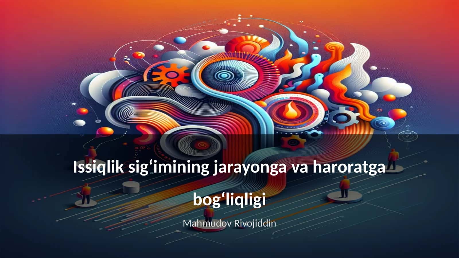 Issiqlik sigʻimining jarayonga va haroratga bogʻliqligi 1