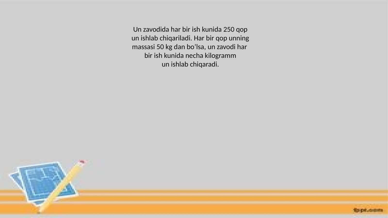 Un zavodi ishlari 1