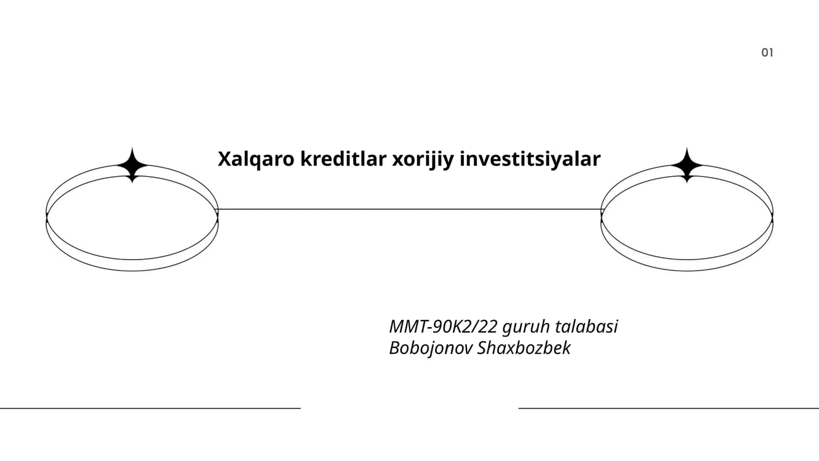 Xalqaro kreditlar turlari 1