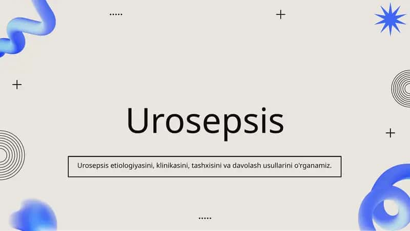 Urosepsis 1