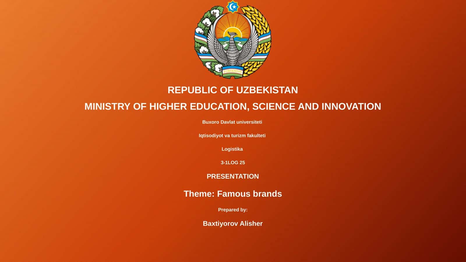 Famous brands 1