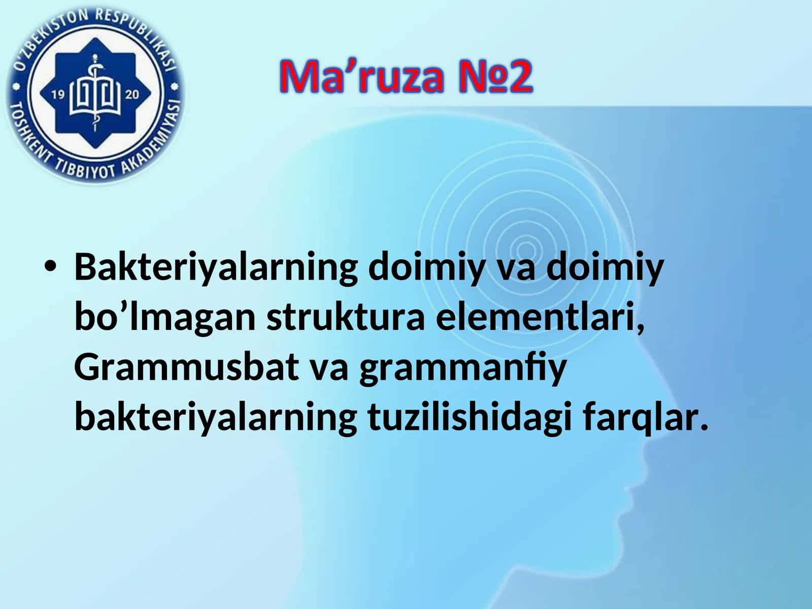 Bakteriyalar tuzilishi 1
