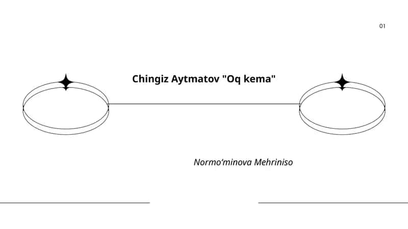 Chingiz Aytmatov "Oq kema" 1