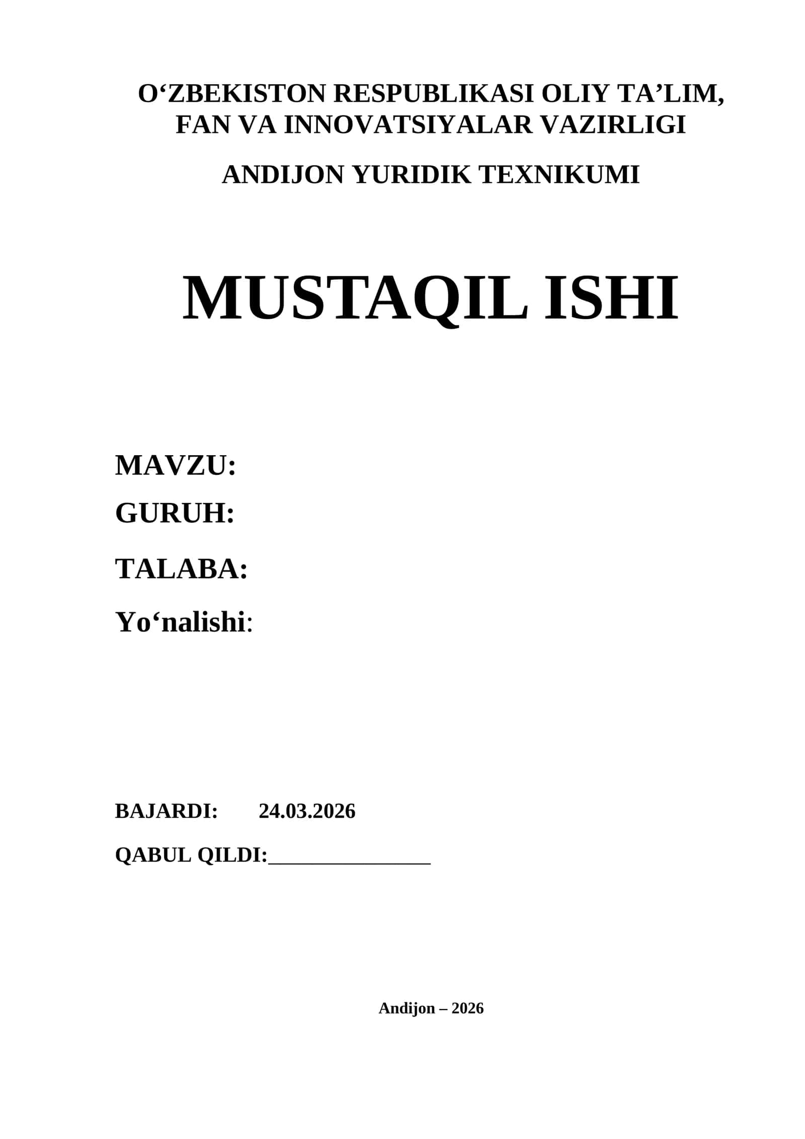 Huquqshunoslik kasbi 1