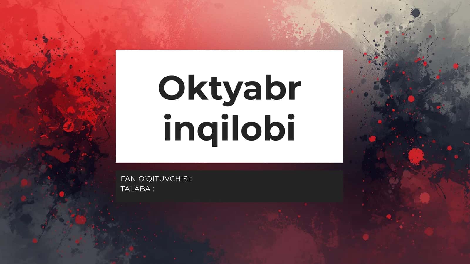Oktyabr inqilobi 1