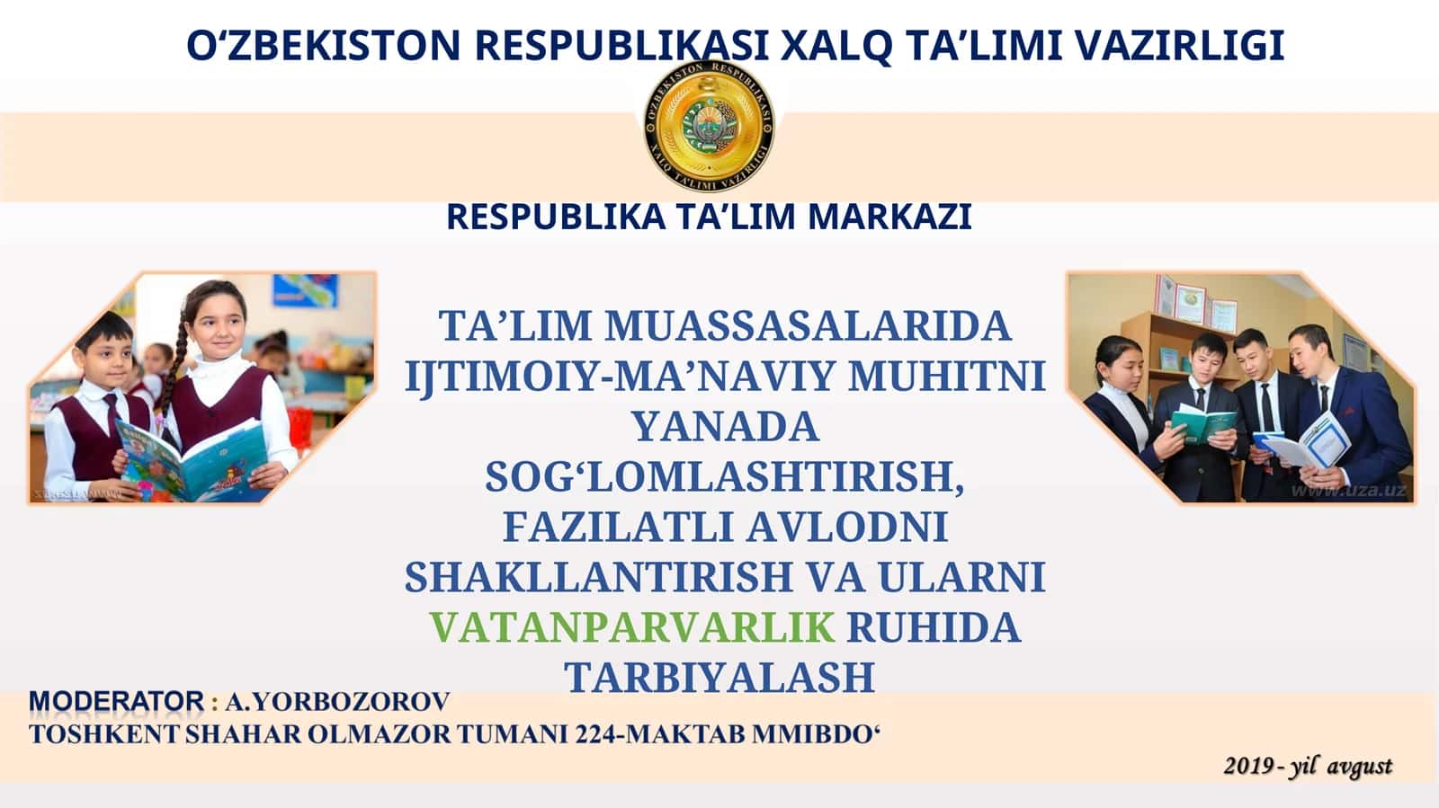 Ijtimoiy-ma’naviy muhitni sog‘lomlashtirish 1