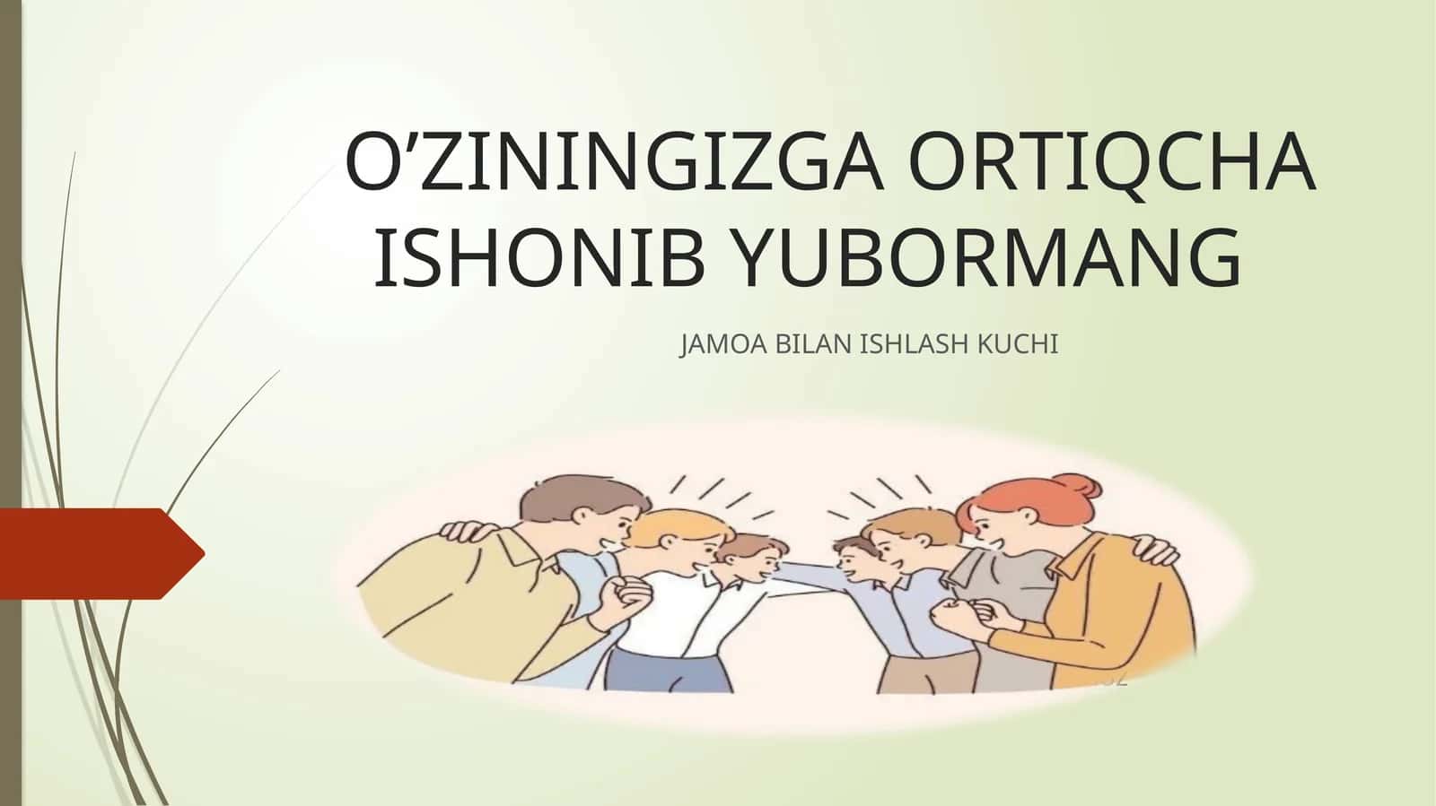 JAMOA BILAN ISHLASH KUCHI 1