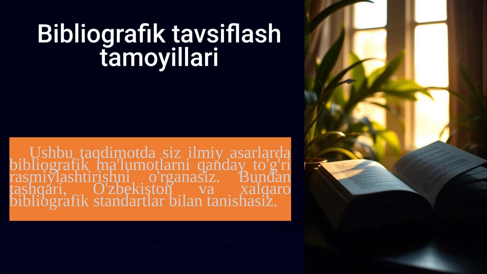 Bibliografik tavsiflash tamoyillari 1