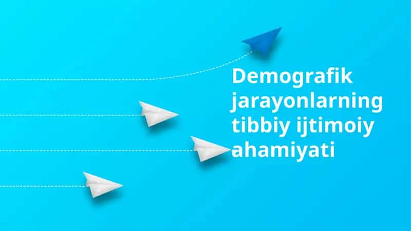 Demografik jarayonlarning tibbiy ijtimoiy ahamiyati 1