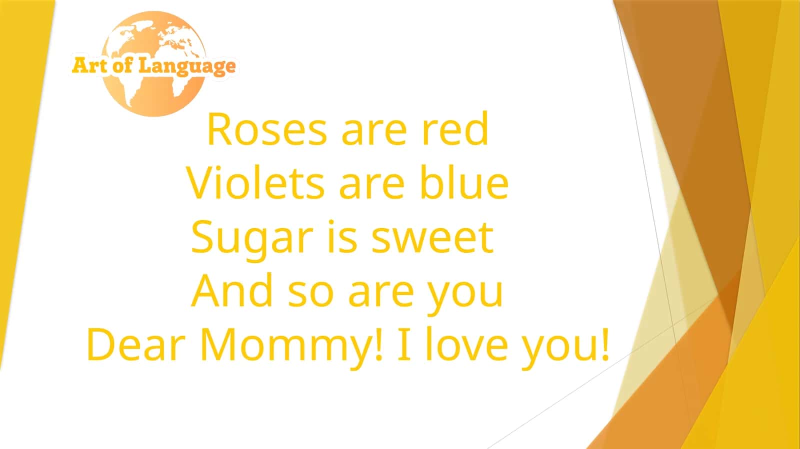 Dear Mommy! I love you! 1