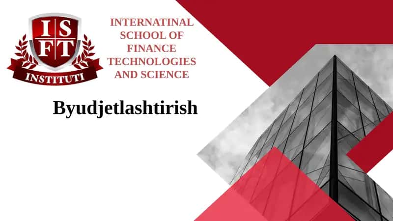 Byudjetlashtirish 1