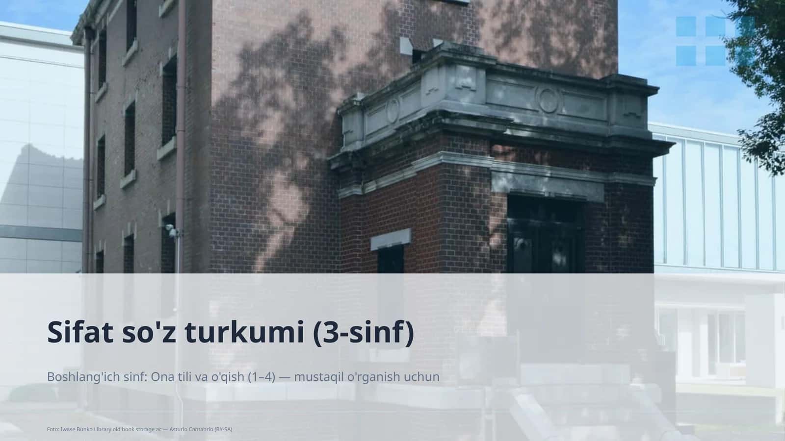 Ona tili va o'qish 1