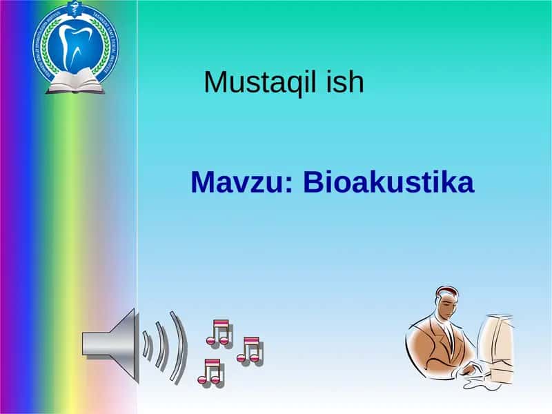 Bioakustika 1