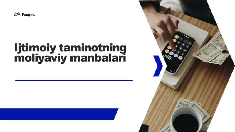 Ijtimoiy ta’minot tizimining moliyaviy manbalari 1