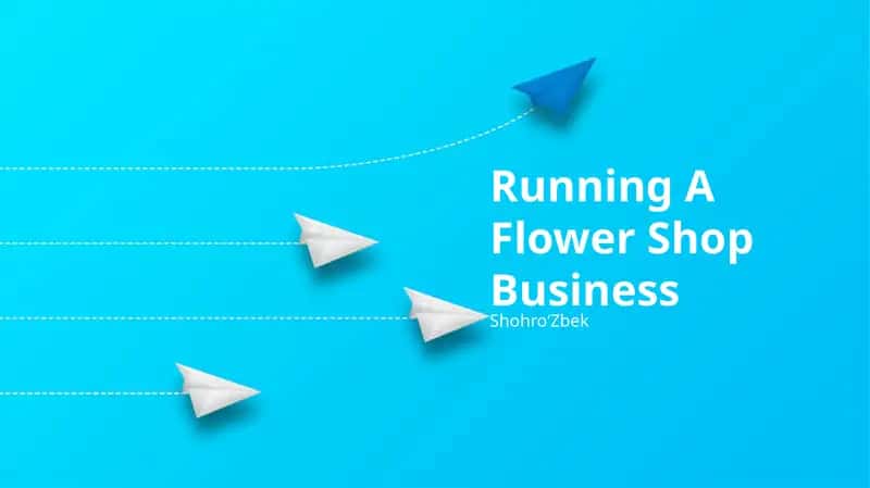 Running A Flower Shop Business 1